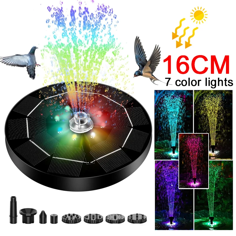 Outdoor Lighting Gazebo - Brunnen Licht 7 Farben LED Licht
