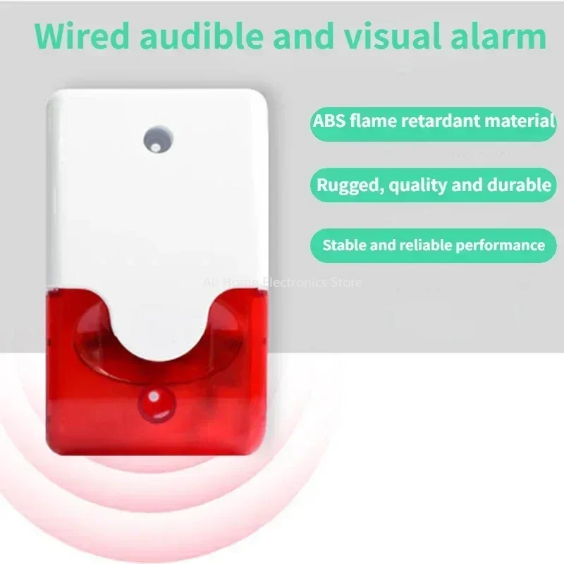 Strobe-Sirenen-Alarm, 103 dB,  – Outdoor Lighting Cable Bewertung und Preis