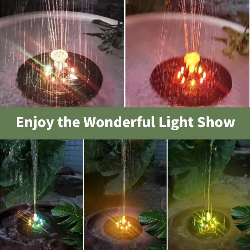 Brunnen Licht 7 Farben LED Lic – Outdoor Lighting Gazebo Bewertung und Preis