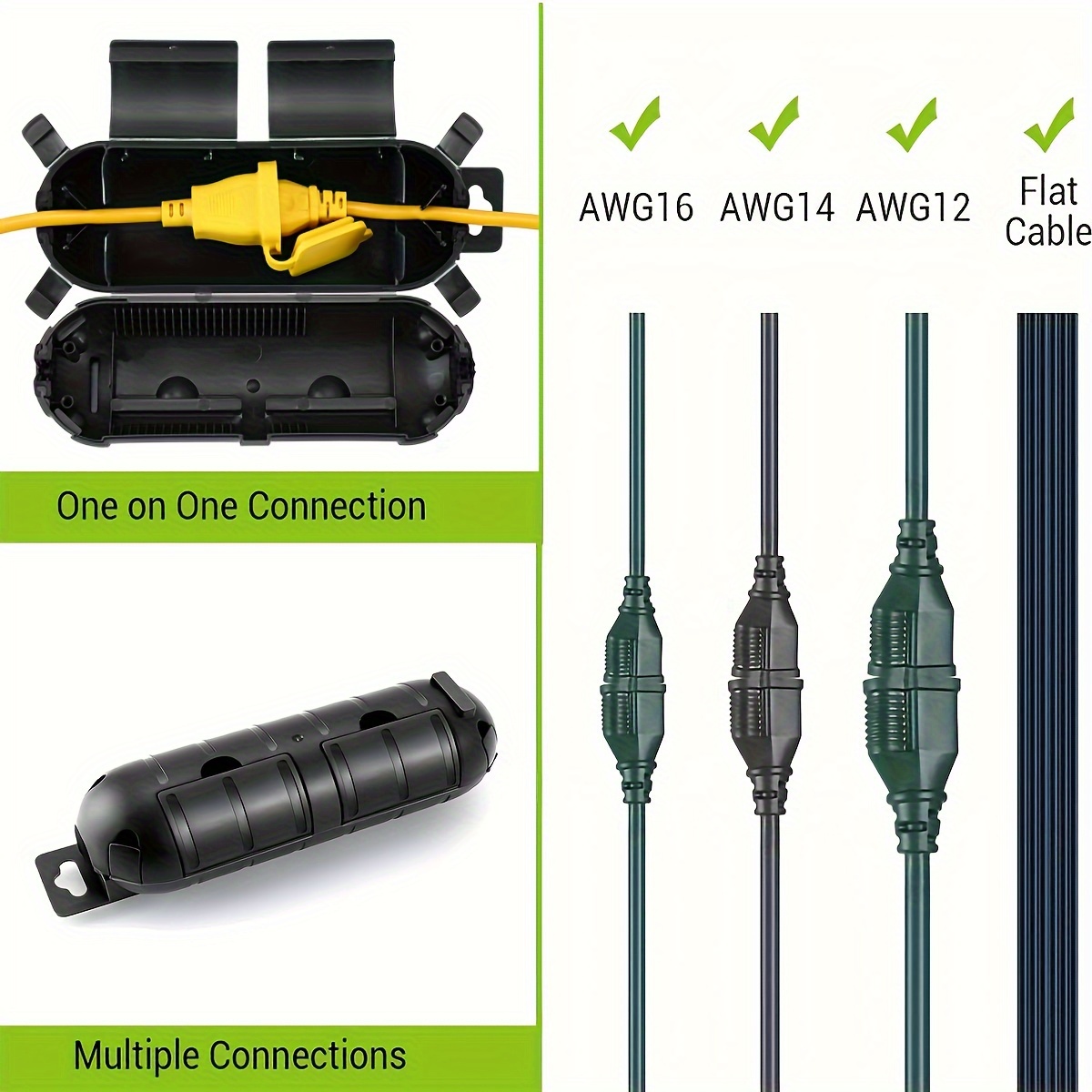 Verlängerungskabel, Steckerans – Outdoor Lighting Cable Bewertung und Preis