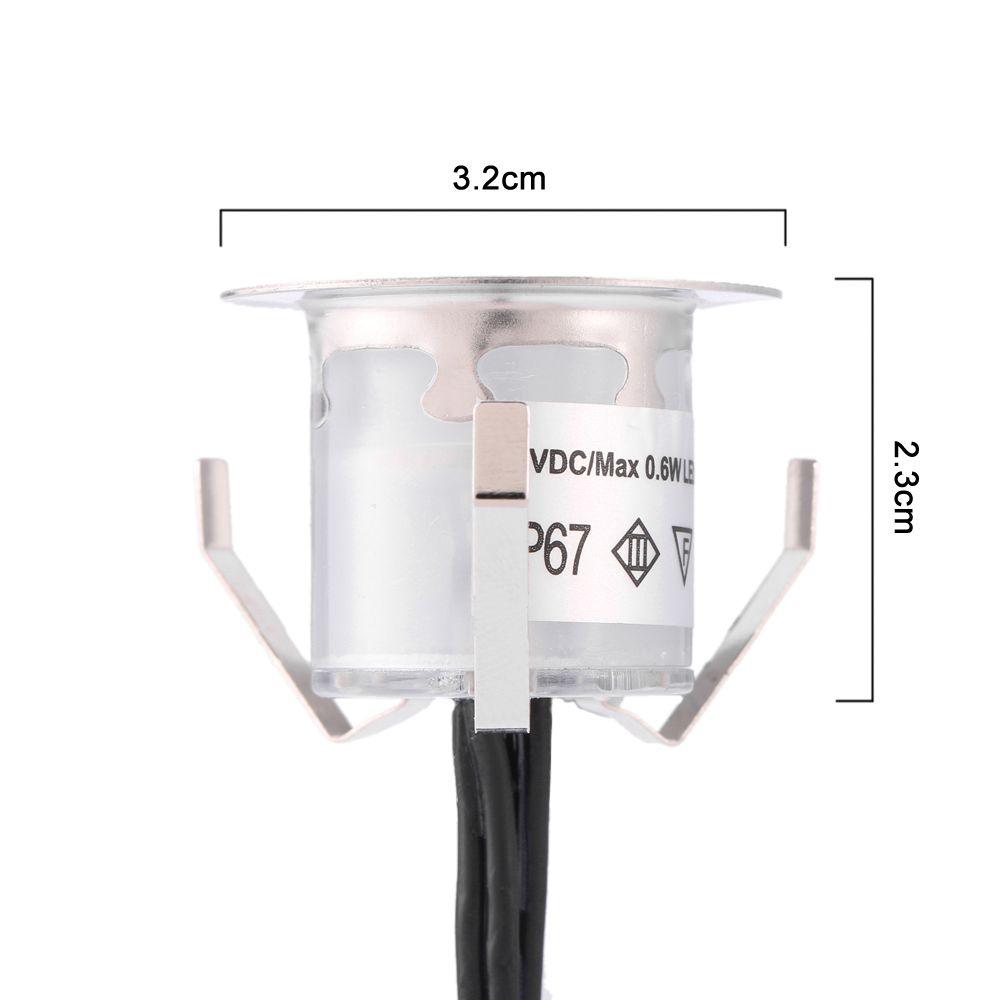 10 Stück 32mm LED-Bodenleuchte – Ground Light Recessed Bewertung und Preis
