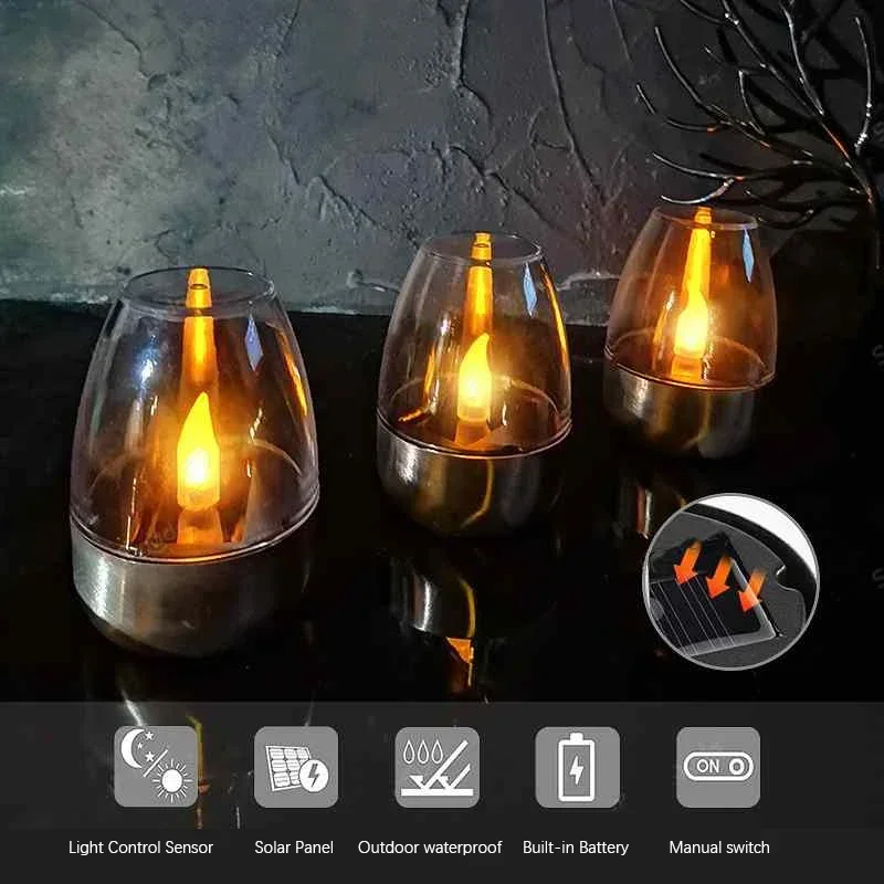 LED Edelstahl Solar Kerze Lich – Halo Outdoor Lighting Bewertung und Preis