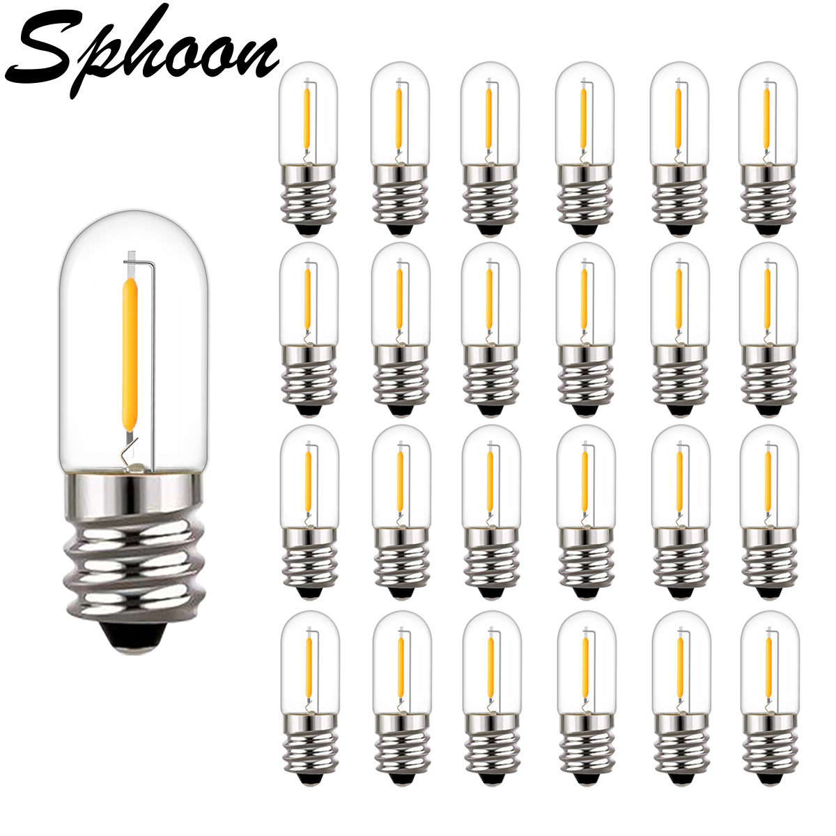 25 Stück LED T16 0,6 W String  – Outdoor Lighting Glass Replacement Bewertung und Preis