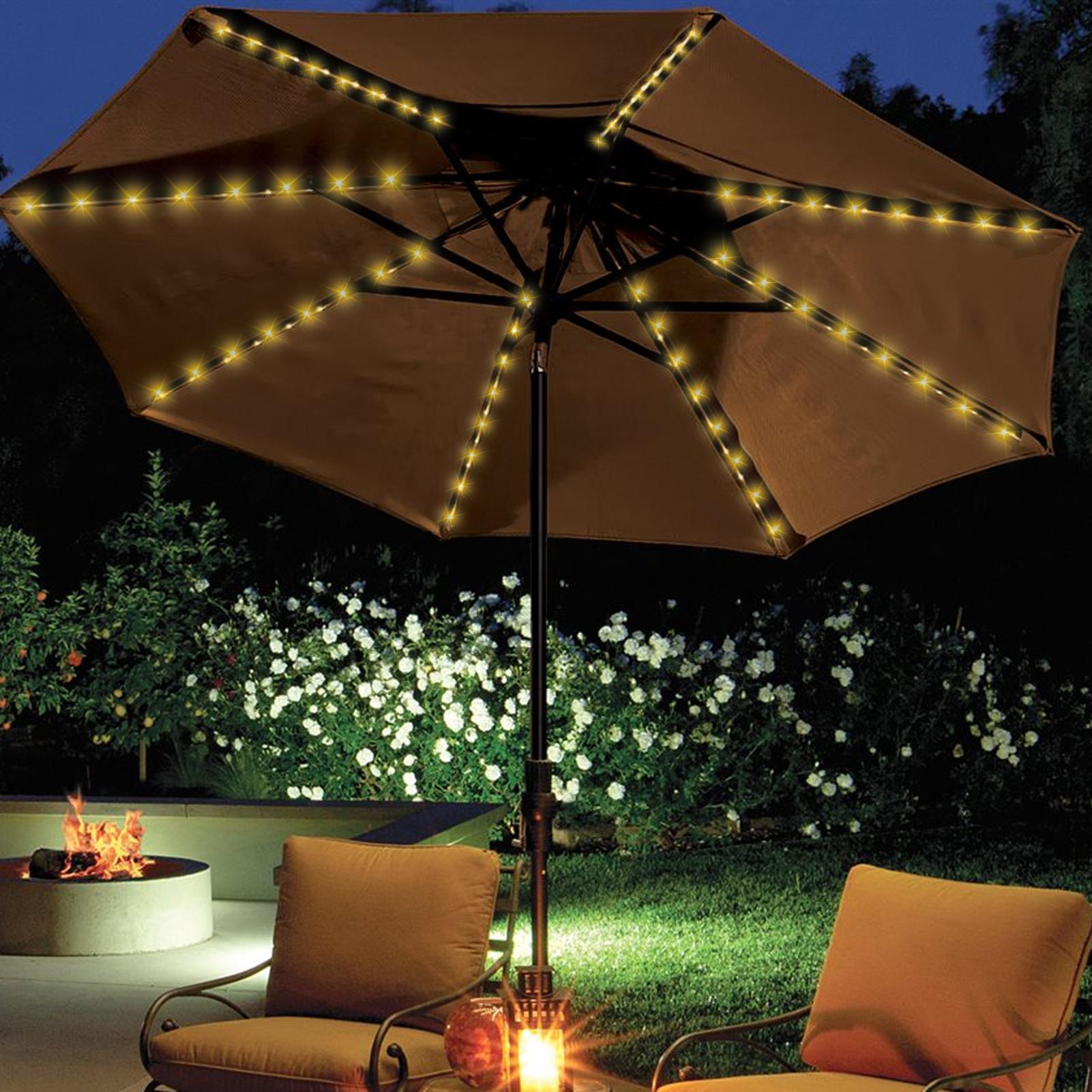 Solar-Sonnenschirm-Lichterkett – Outdoor Lighting Gazebo Bewertung und Preis