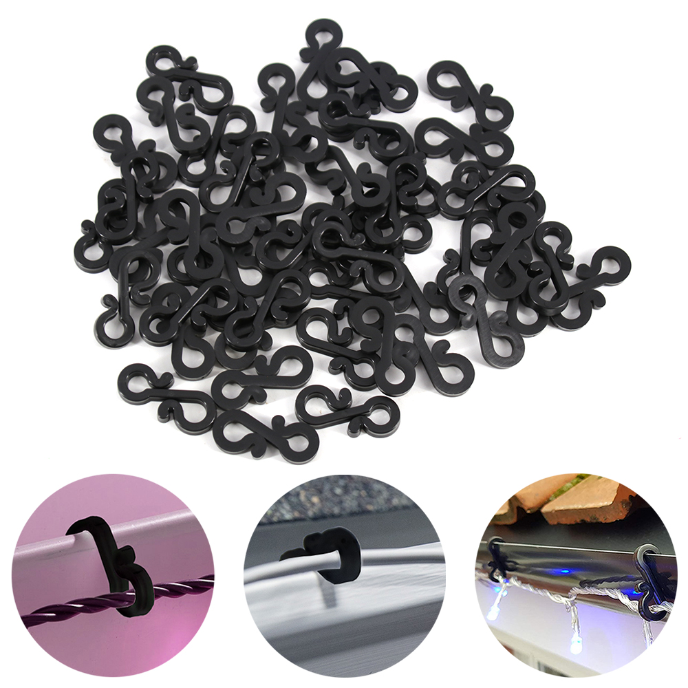 120 Stück Kunststoffhaken, Dac – Outdoor Lighting Cable Bewertung und Preis