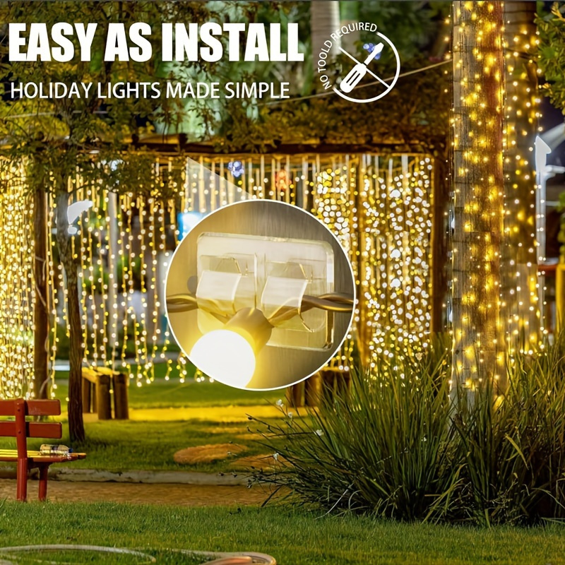4/10 Stück Haken für Lichterke – Outdoor Lighting Cable Bewertung und Preis