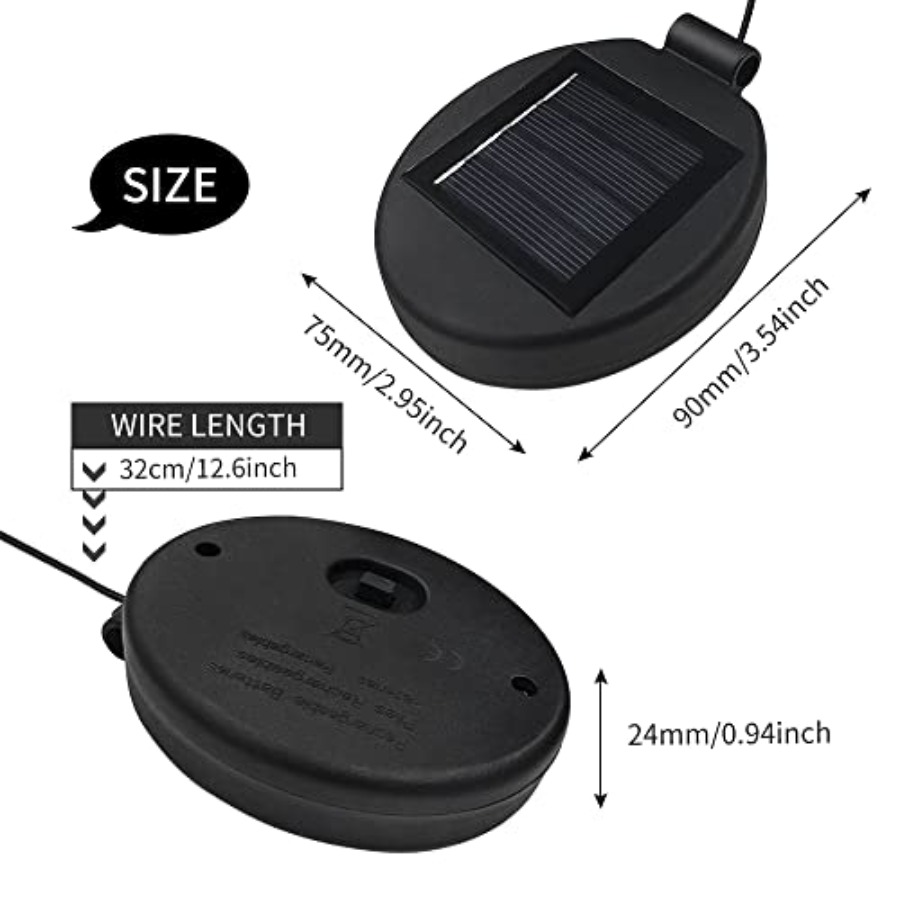 Solar-Laternendeckel mit LED-P – Outdoor Lighting Diy Bewertung und Preis