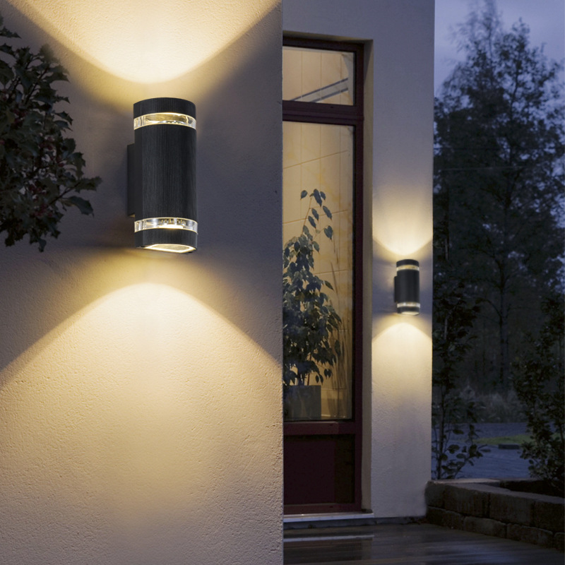 Doppelkopf-Wandleuchte für den – Outdoor Lighting Glass Replacement Bewertung und Preis